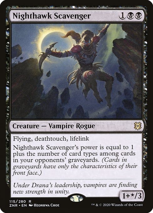 Magic the Gathering Card - Nighthawk Scavenger - MTG Circle