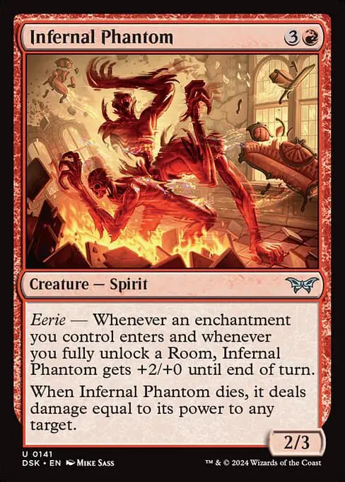 Magic the Gathering Card - Infernal Phantom - MTG Circle