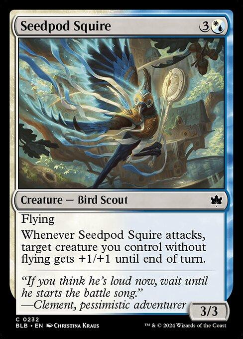 Magic the Gathering Card - Seedpod Squire - MTG Circle