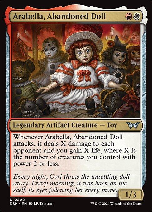 Magic the Gathering Card - Arabella, Abandoned Doll - MTG Circle