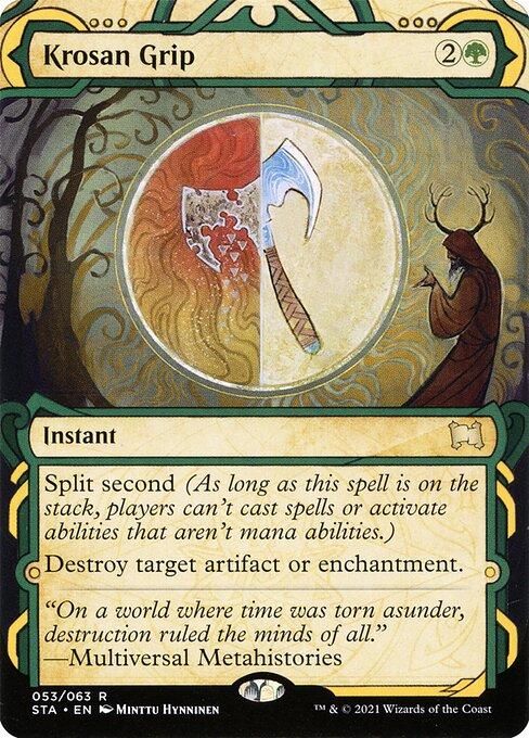 Magic the Gathering Card - Krosan Grip - MTG Circle