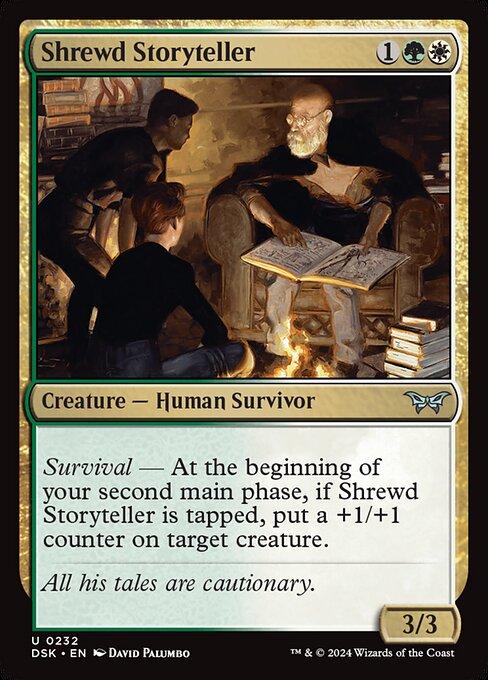 Magic the Gathering Card - Shrewd Storyteller - MTG Circle