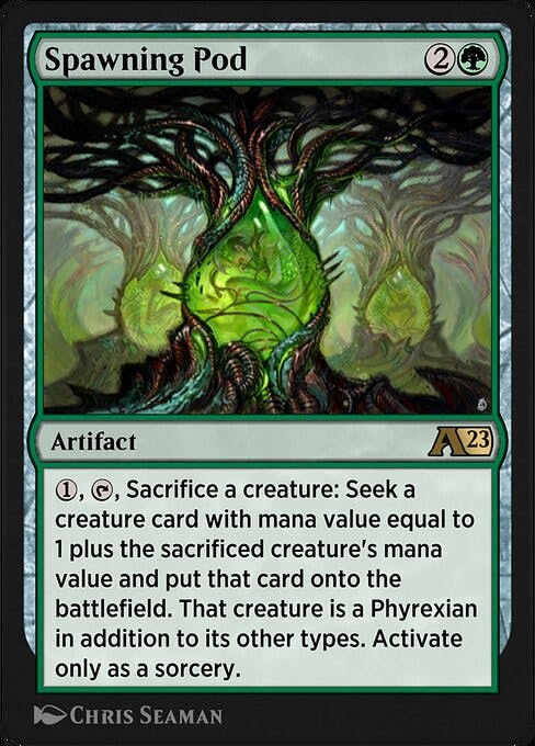 Magic the Gathering Card - Spawning Pod - MTG Circle