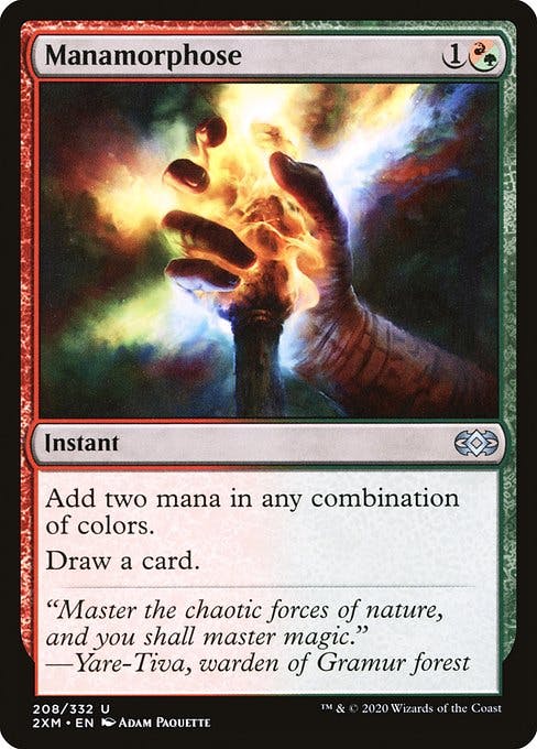 Magic the Gathering Card - Manamorphose - MTG Circle