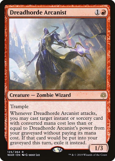 Magic the Gathering Card - Dreadhorde Arcanist - MTG Circle