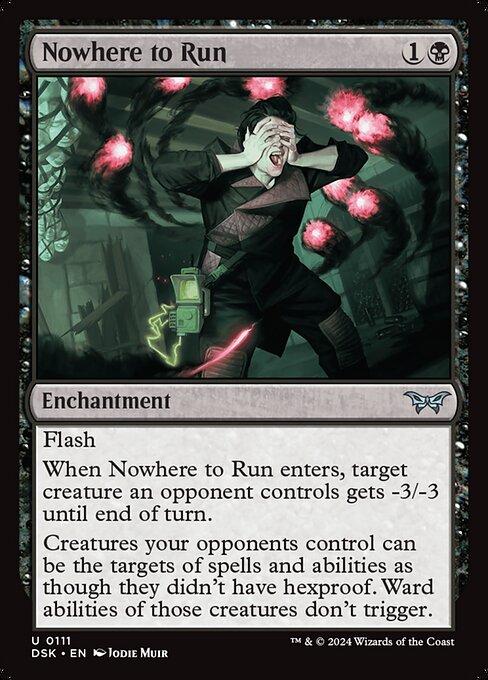 Magic the Gathering Card - Nowhere to Run - MTG Circle