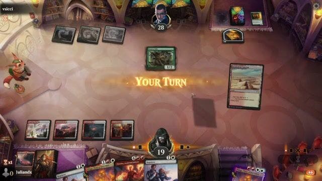 Watch MTG Arena Video Replay - Boros Control by Juliandx VS Selesnya Lifegain by vsicci - Historic Event