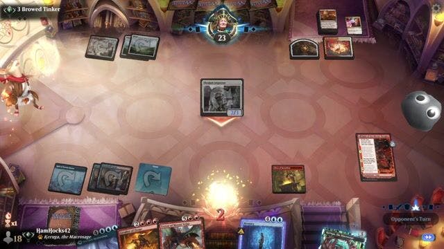 Watch MTG Arena Video Replay - Fire Pigs by HamHocks42 VS Boros Control by 3 Browed Tinker - Explorer Traditional Ranked