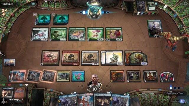 Watch MTG Arena Video Replay - Grixis Affinity by madruga_13 VS Simic Turns by TinyMiner - Timeless Tournament Match