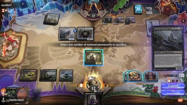 Watch MTG Arena Video Replay -  by HamHocks42 VS Mono White by Gorilla27 - Standard Play