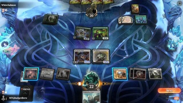 Watch MTG Arena Video Replay - Artifacts by MTGBudgetBrew VS Mono Green Toxic by WhiteSalmon - Historic Play