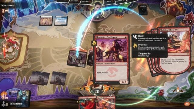 Watch MTG Arena Video Replay -  by BSHammer VS Azorius Control by Montressor - Standard Play