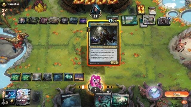 Watch MTG Arena Video Replay - Dimir Hidetsugu by DanCam VS Domain Ramp by wuguohua - Standard Traditional Ranked