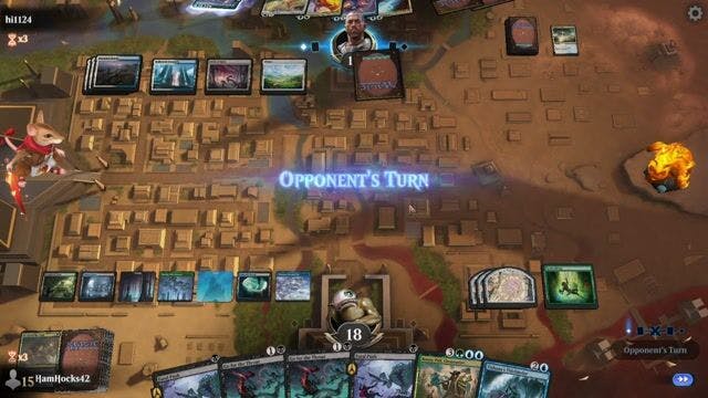 Watch MTG Arena Video Replay - Sultai Midrange by HamHocks42 VS Azorius Control by hi1124 - Explorer Play