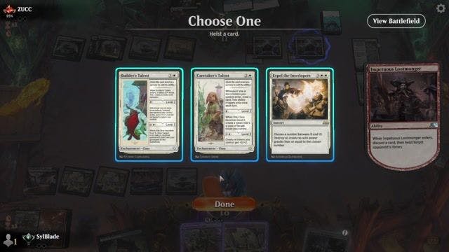 Watch MTG Arena Video Replay - Jund Reanimator by SylBlade VS Orzhov Midrange by ZUCC - Alchemy Traditional Ranked