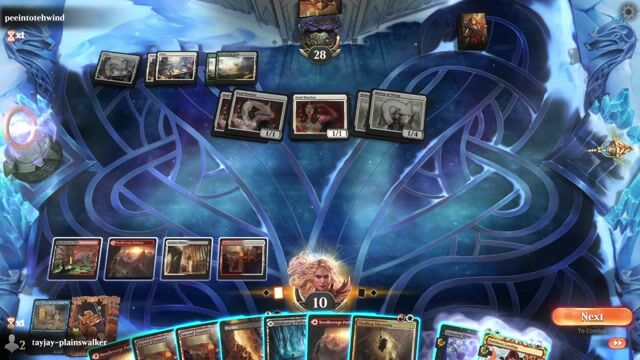 Watch MTG Arena Video Replay - Mardu Ultimatum	 by tayjay-plainswalker VS Selesnya Lifegain by peeintotehwind - Historic Play