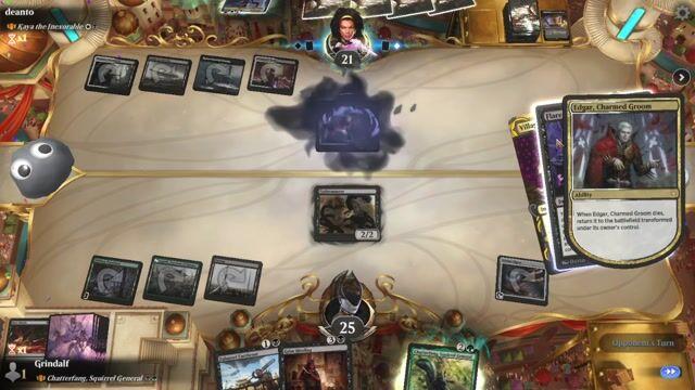 Watch MTG Arena Video Replay - Chatterfang, Squirrel General by Grindalf VS Kaya the Inexorable by deanto - Historic Brawl