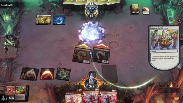 Watch MTG Arena Video Replay - Red Deck Wins by Leifr VS Azorius Artifacts by Lenders92 - Standard Challenge Match