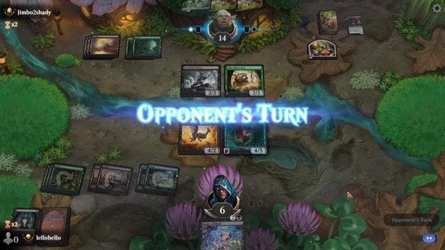 Watch MTG Arena Video Replay - BGU by lellobello VS BG by Jimbo2shady - Premier Draft Ranked