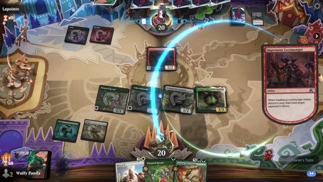 Watch MTG Arena Video Replay - Selesnya Rabbits by Wulfy Panda VS Rogue by Lapointe - Alchemy Event