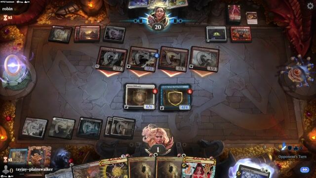 Watch MTG Arena Video Replay - Mardu Ultimatum	 by tayjay-plainswalker VS Red Deck Wins by robin - Historic Play