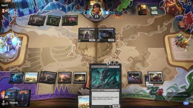 Watch MTG Arena Video Replay - BW by Niraelo VS BG by fan92 - Jump In