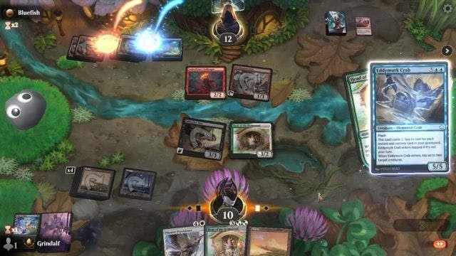 Watch MTG Arena Video Replay - BW by Grindalf VS BRUW by Bluefish - Premier Draft Ranked