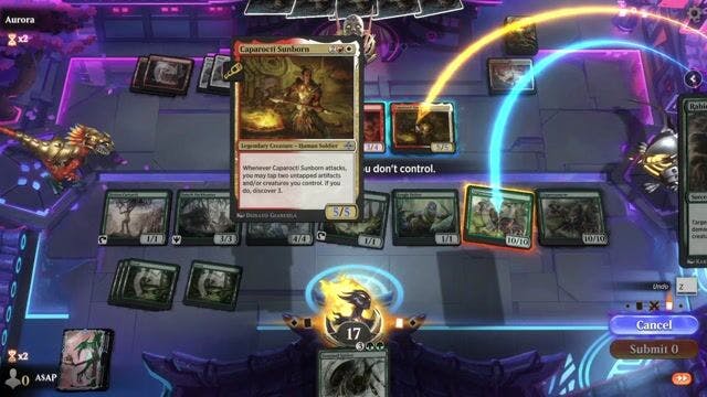 Watch MTG Arena Video Replay -  by A$AP  VS Boros Humans by Aurora - Alchemy Play
