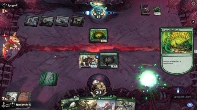 Watch MTG Arena Video Replay -  by HamHocks42 VS Golgari Poison by RangerT - Standard Ranked