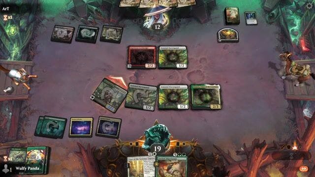 Watch MTG Arena Video Replay - Selesnya Rabbits by Wulfy Panda VS Grixis Heist by ArT - Alchemy Play