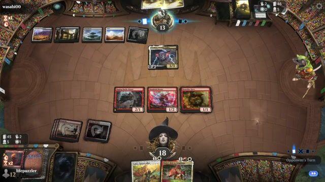 Watch MTG Arena Video Replay - Boros Mice by lifepuzzler VS Rogue by wasabi00 - Standard Tournament Match