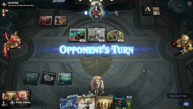 Watch MTG Arena Video Replay - Show and Tell by Wulfy Panda VS Mardu Energy by tuuutimp - Timeless Traditional Ranked
