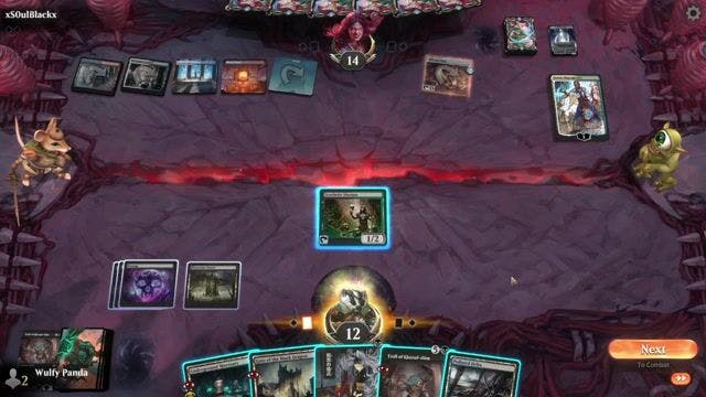 Watch MTG Arena Video Replay - Golgari Reanimator by Wulfy Panda VS Jeskai Energy by xS0ulBlackx - Timeless Challenge Match