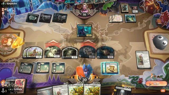 Watch MTG Arena Video Replay - Mono White Tokens by SylBlade VS  by Kingmyles - Standard Traditional Ranked