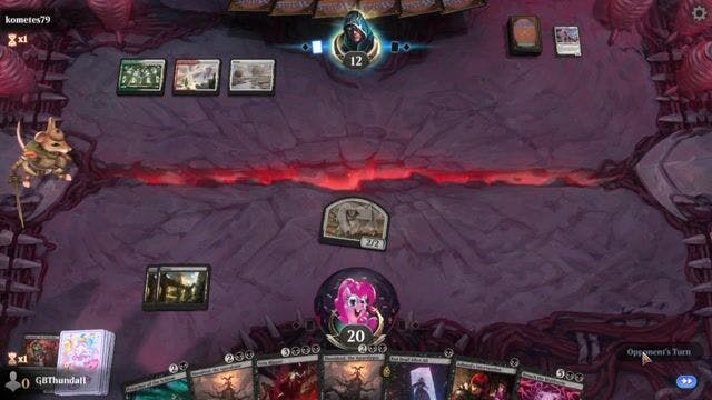 Watch MTG Arena Video Replay - Mono Black  by GBThundaII VS Naya Soldiers by kometes79 - Standard Play