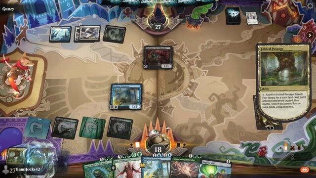 Watch MTG Arena Video Replay - Rogue by HamHocks42 VS Esper Auras by Gunzy - Standard Challenge Match