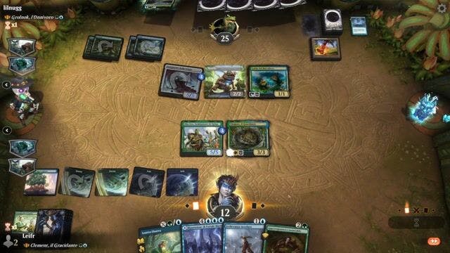 Watch MTG Arena Video Replay - Clement, the Worrywort by Leifr VS Grolnok, the Omnivore by lilnugg - MWM Yargle Standard Brawl