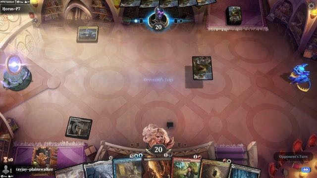 Watch MTG Arena Video Replay - Mardu Ultimatum	 by tayjay-plainswalker VS Abzan Aggro by Horus-P7 - Historic Play