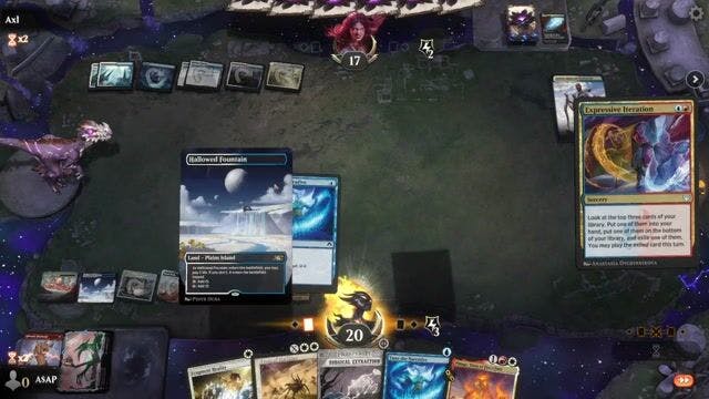 Watch MTG Arena Video Replay - Jeskai Control by A$AP  VS Azorius Aggro by Axl - Historic Event