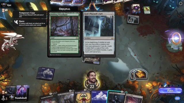 Watch MTG Arena Video Replay - Mono Black by Numbskull VS Gates by Kaz - Historic Ranked