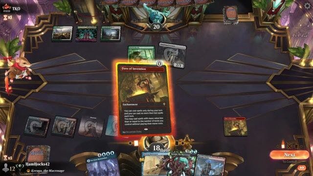 Watch MTG Arena Video Replay - Fire Pigs by HamHocks42 VS Selesnya Angels by TKO - Explorer Ranked