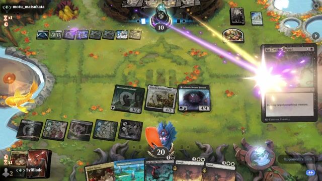 Watch MTG Arena Video Replay -  by SylBlade VS 4 Color Ramp by motu_matsukata - Standard Traditional Ranked