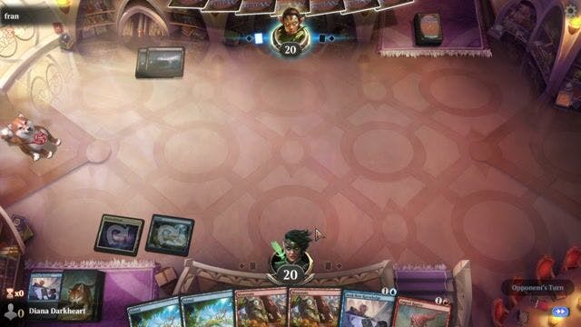 Watch MTG Arena Video Replay - Izzet Oracle by Diana Darkheart VS Rogue by fran - Timeless Play