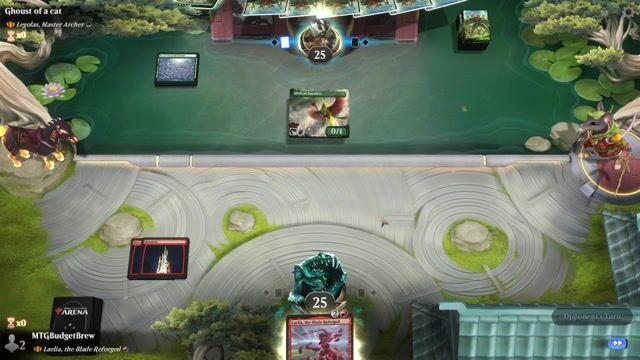 Watch MTG Arena Video Replay - Laelia, the Blade Reforged by MTGBudgetBrew VS Legolas, Master Archer by Ghoust of a cat - Historic Brawl