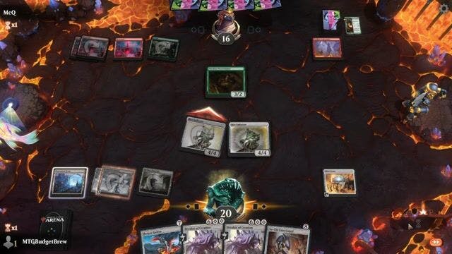 Watch MTG Arena Video Replay - Artifacts by MTGBudgetBrew VS Gruul Aggro by McQ - Historic Play