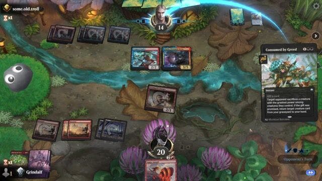 Watch MTG Arena Video Replay - BR by Grindalf VS RU by some.old.troll - Premier Draft Ranked