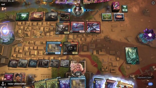 Watch MTG Arena Video Replay - Mardu Ultimatum	 by tayjay-plainswalker VS Rogue by And - Historic Play