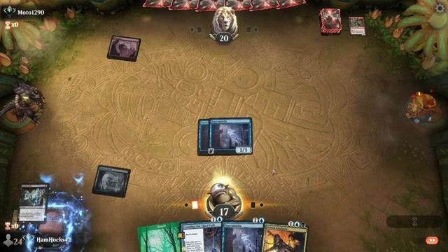 Watch MTG Arena Video Replay - Sultai Dredge by HamHocks42 VS Red Deck Wins by Moto1290 - Timeless Ranked