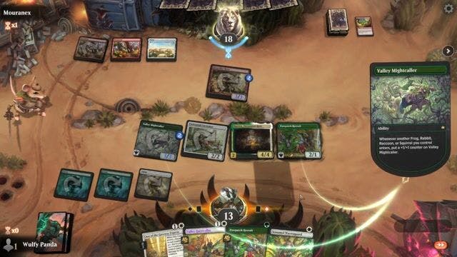 Watch MTG Arena Video Replay - Selesnya Rabbits by Wulfy Panda VS Boros Mice by Mouranex - Alchemy Event