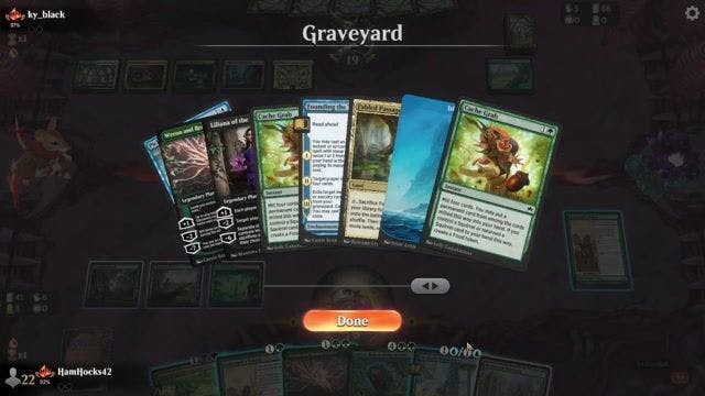 Watch MTG Arena Video Replay -  by HamHocks42 VS Domain Ramp by ky_black - Standard Traditional Ranked